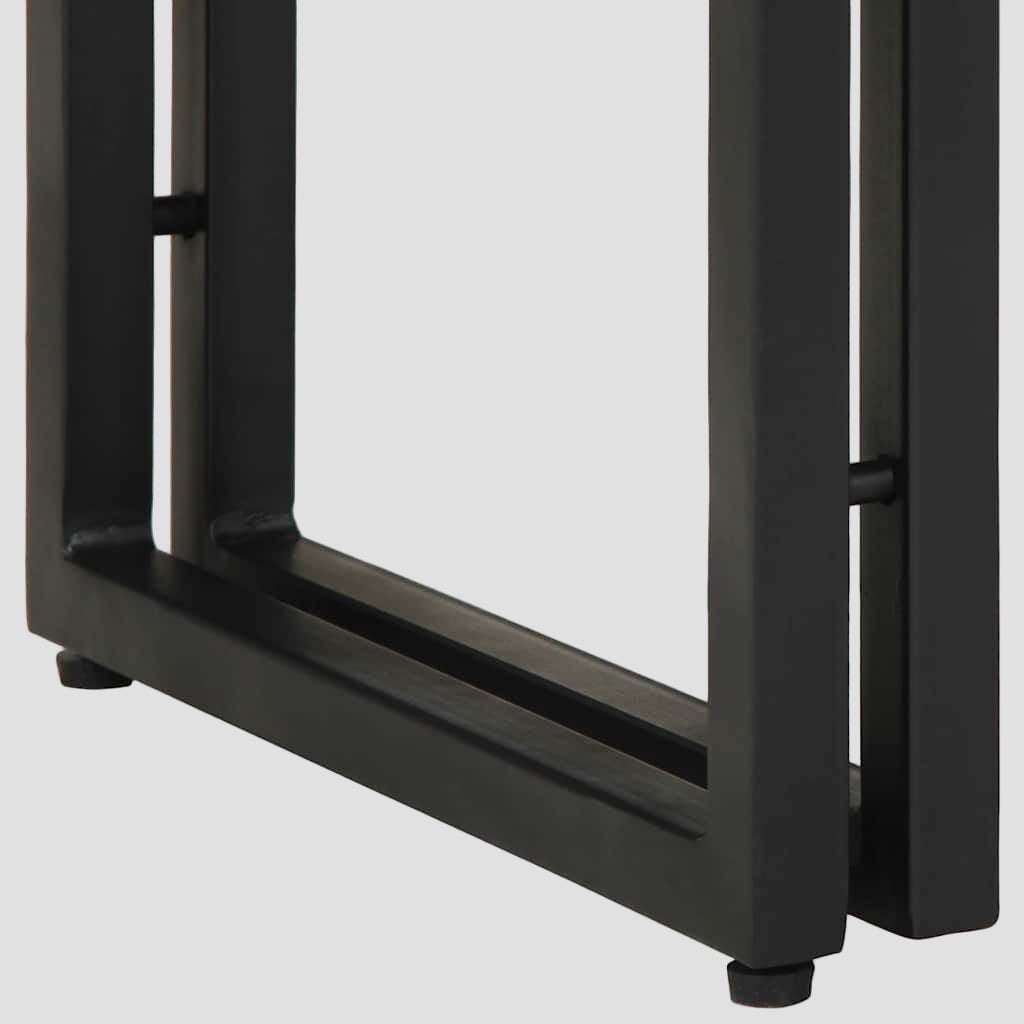 Table console Marron 90 x 33 x 75 cm bois de manguier massif