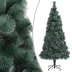 Sapin de Noël artificiel avec support Vert 120 cm PET