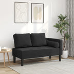 Chaise longue avec coussins velours