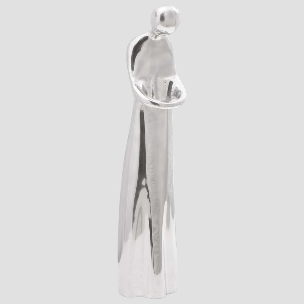 Sculpture Argent 10 x 16 x 49 cm Aluminium