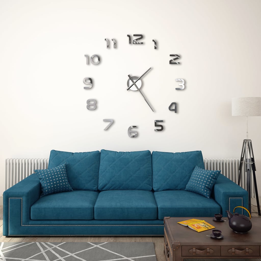 Horloge murale 3D Design moderne 100 cm XXL