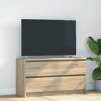 Meuble TV en. bois d'ingénierie 100x35x54 cm