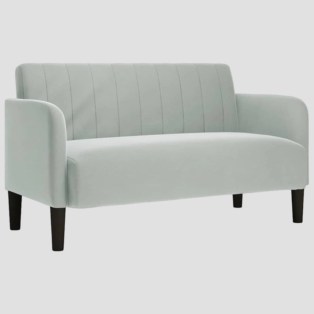 Canapé 2 places causeuse 109 cm velours