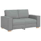 Canapé 2 places 120 cm Tissu