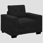 Fauteuil une place 60 cm Velours