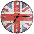 Horloge murale vintage Londres 30 cm