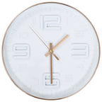 Horloge murale 30 cm Argenté
