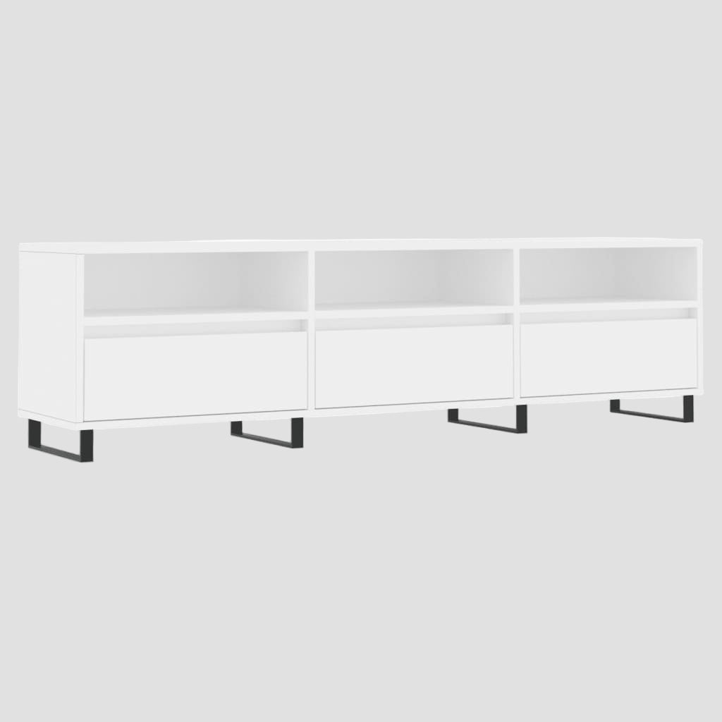 Meuble TV en bois d'ingénierie 150x30x44,5 cm