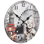 Horloge murale vintage Londres 30 cm