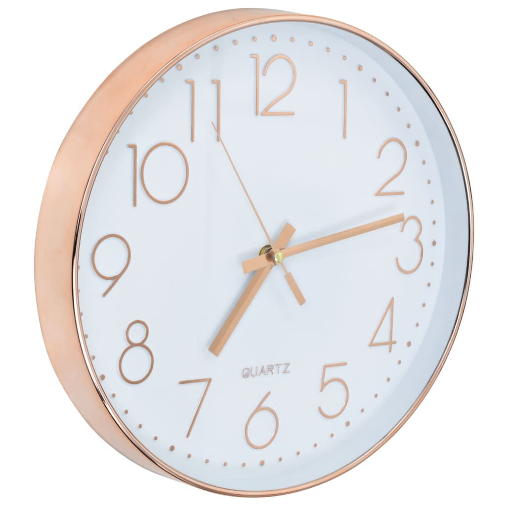 Horloge murale 30 cm Argenté