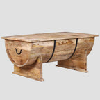 Table basse Bois de manguier massif 88x50x40 cm