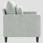 Canapé à 2 places 120 cm Velours