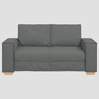 Canapé 2 places 120 cm Tissu