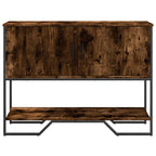 Table console en bois d'ingénierie 100x35x74,5 cm