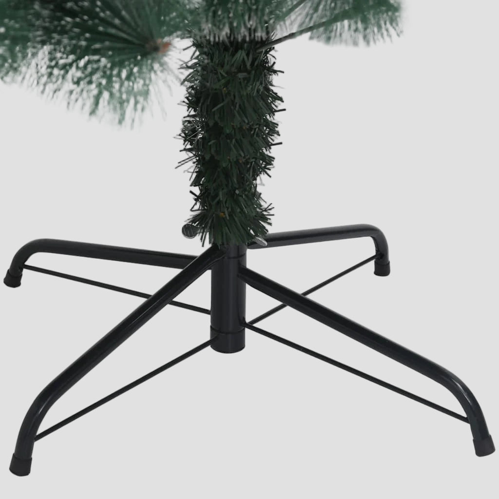 Sapin de Noël artificiel avec support Vert 120 cm PET
