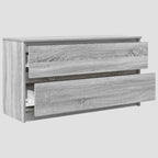 Meuble TV en. bois d'ingénierie 100x35x54 cm