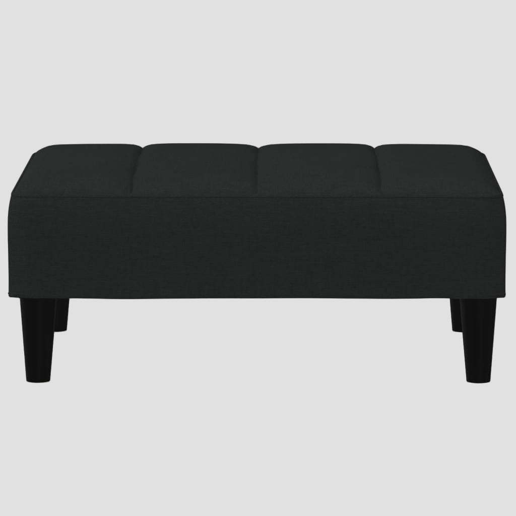 Canapé-lit 2 places avec repose-pied velours