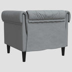 Canapé Chesterfield 2 places tissu