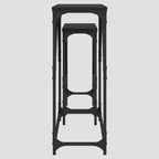 Tables console gigognes 2 pcs bois d'ingénierie