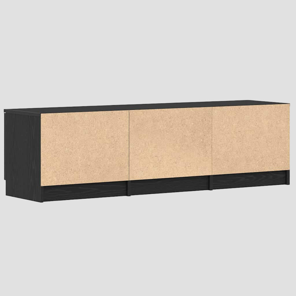 Meuble TV en bois d'ingénierie 140x35x40 cm