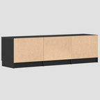 Meuble TV en bois d'ingénierie 140x35x40 cm