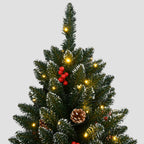 Sapin de Noël artificiel 150 LED 120 cm