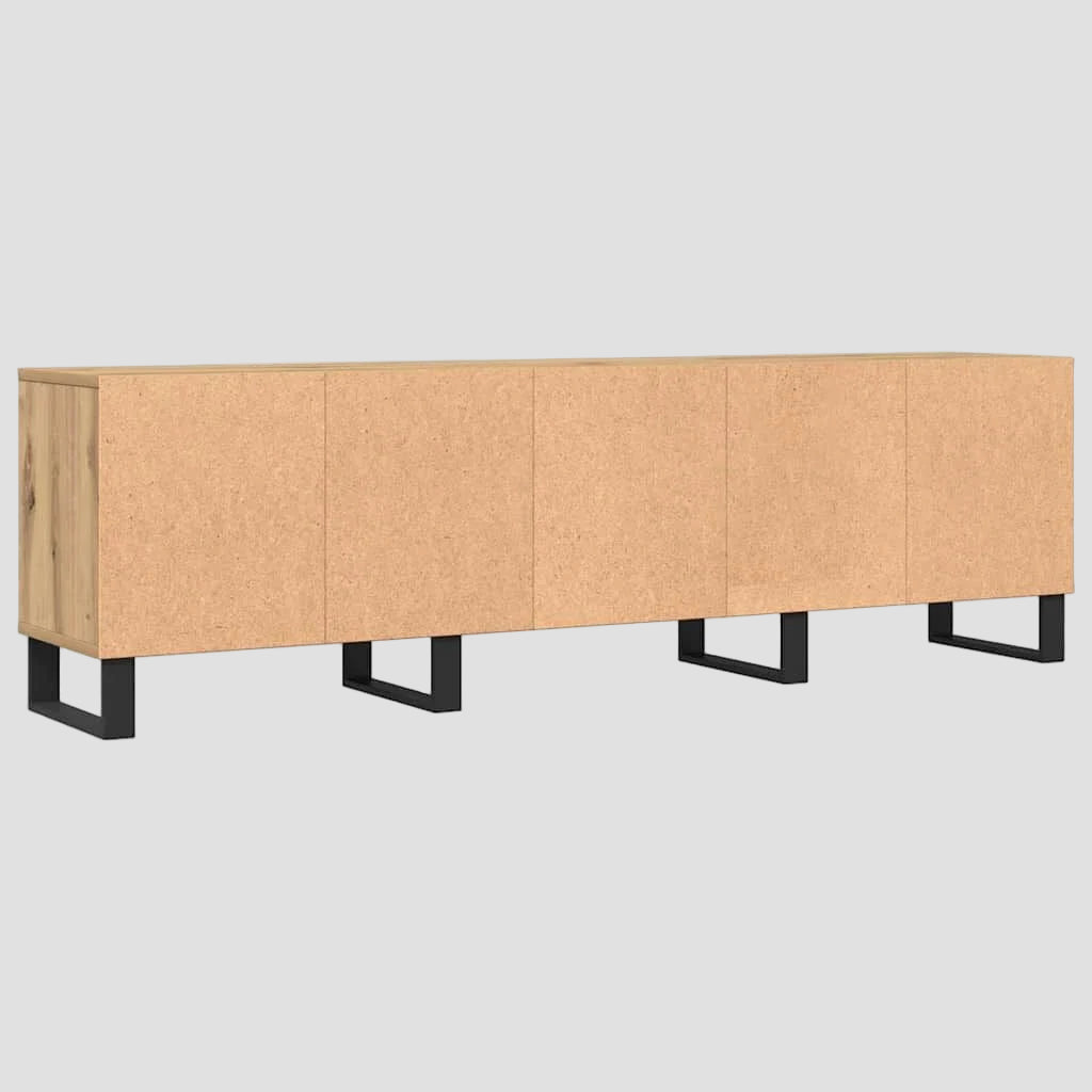 Meuble TV en bois d'ingénierie 150x30x44,5 cm