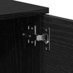 Meuble TV en bois d'ingénierie 140x35x40 cm